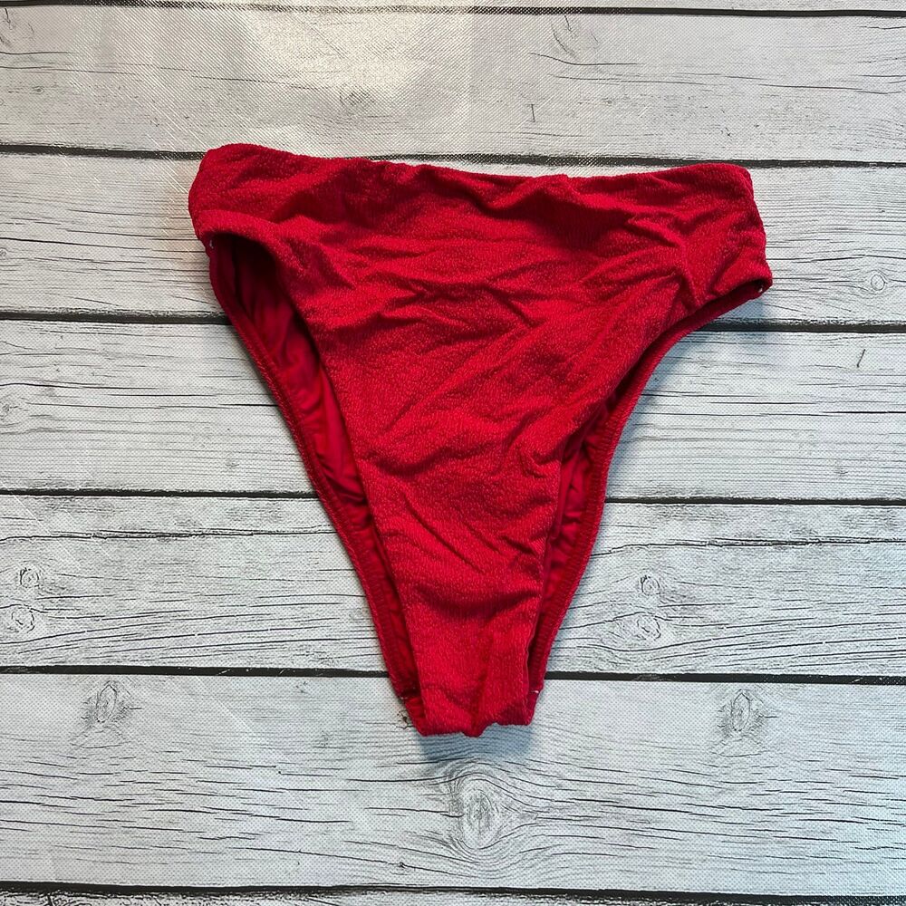 Vix Paula Hermanny Red Swim Bottoms